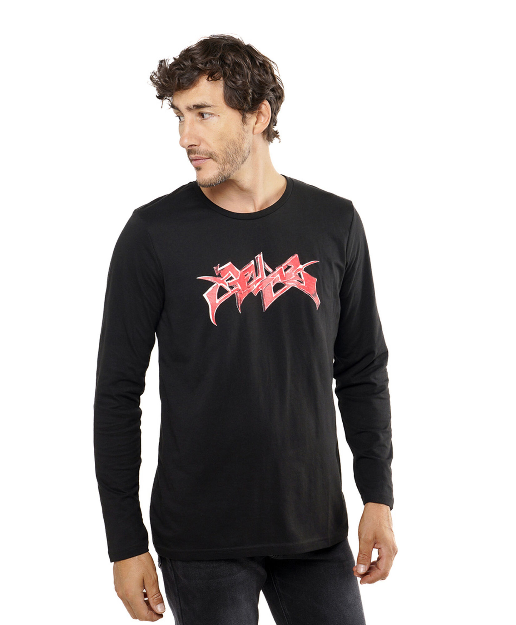 Polera hombre manga larga graffiti Polera hombre manga larga graffiti