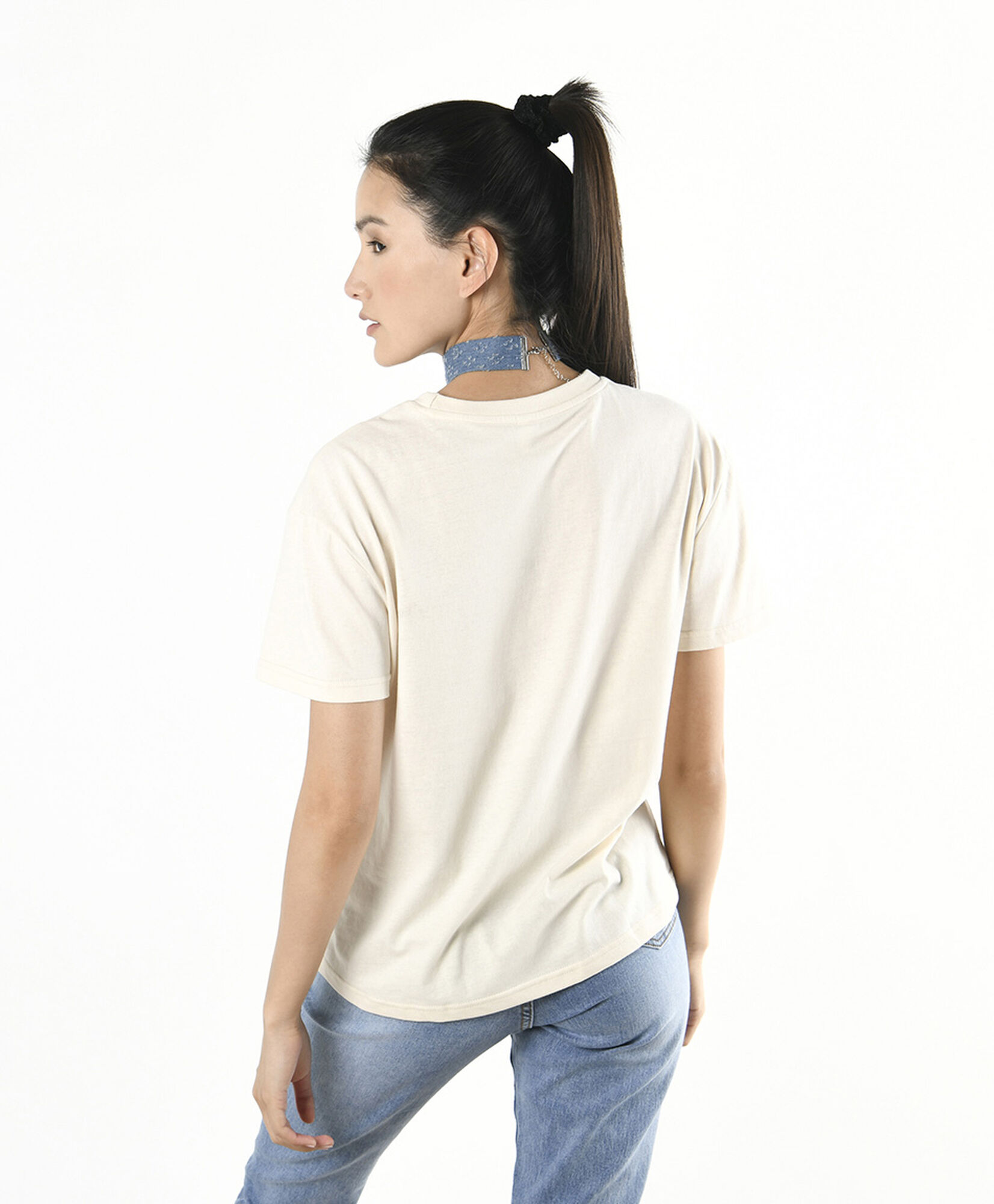 Polera mujer estampado lentes Polera mujer estampado lentes
