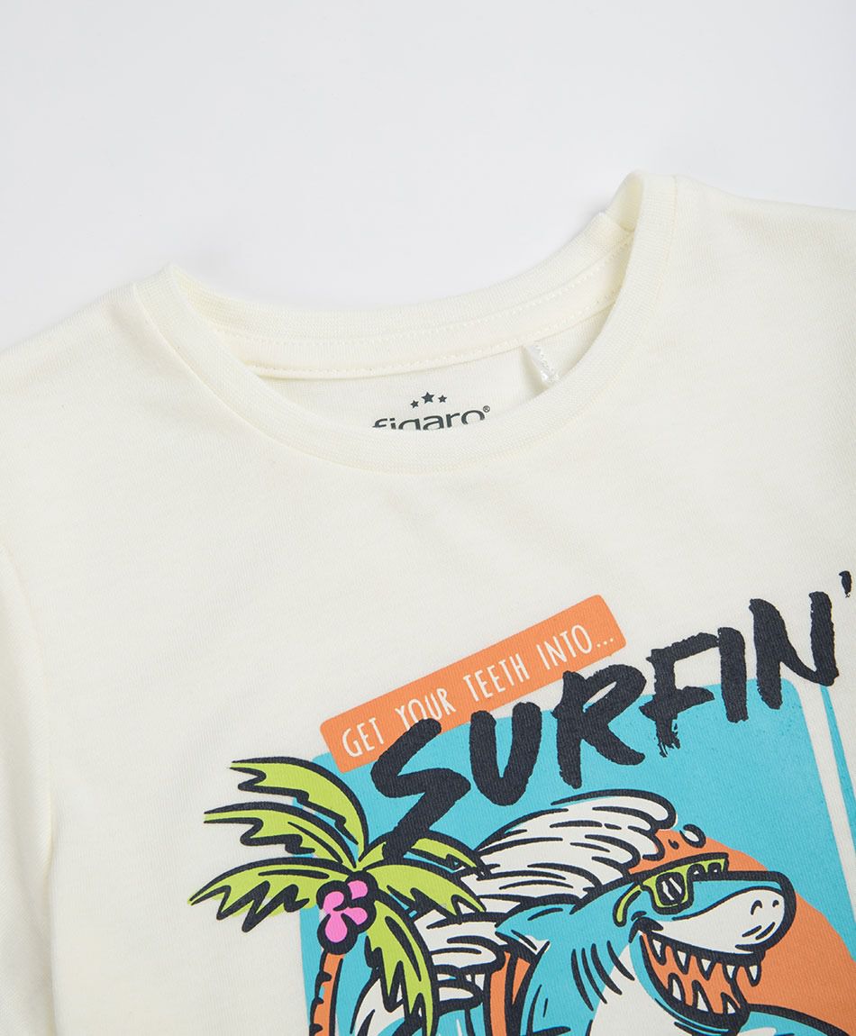 Polera beb&eacute; surfin