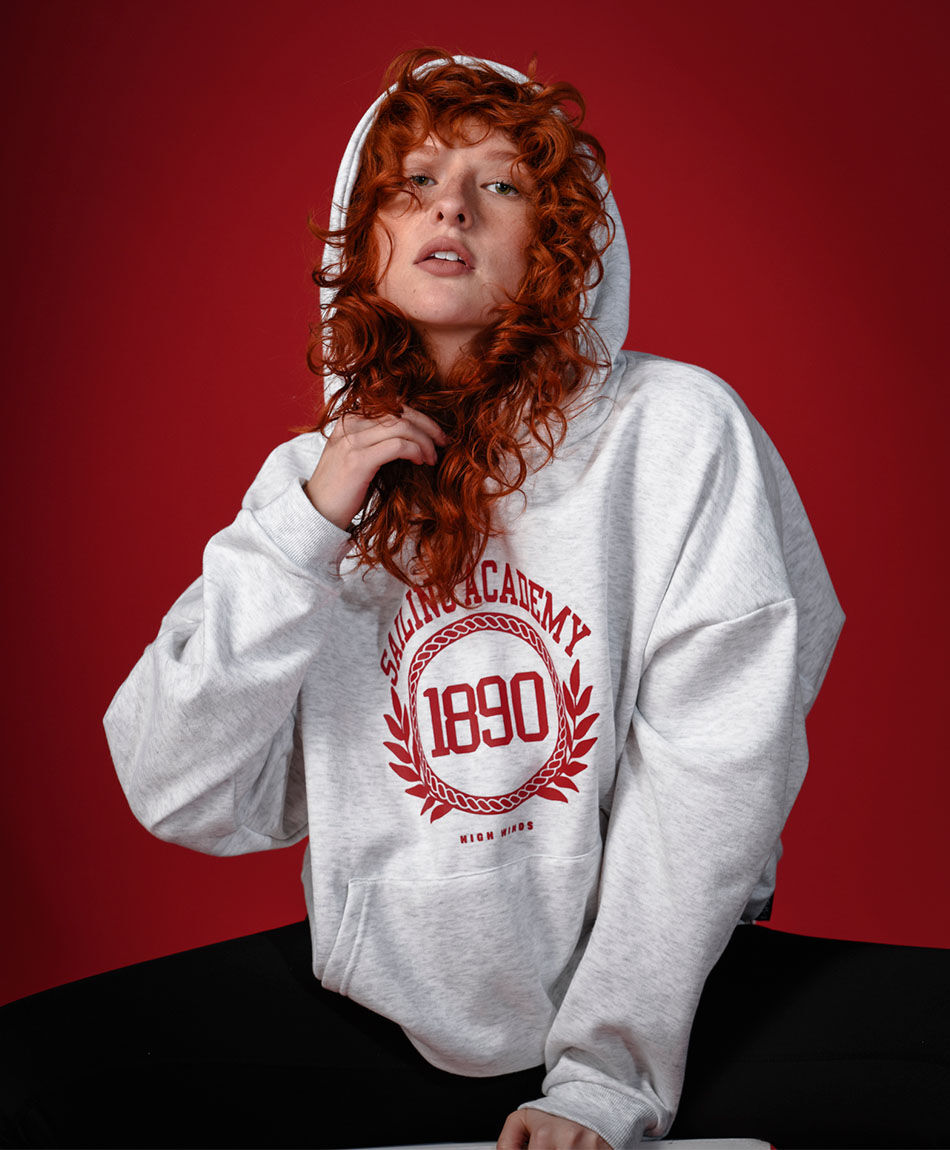 Poler&oacute;n deportivo mujer 1990 grey