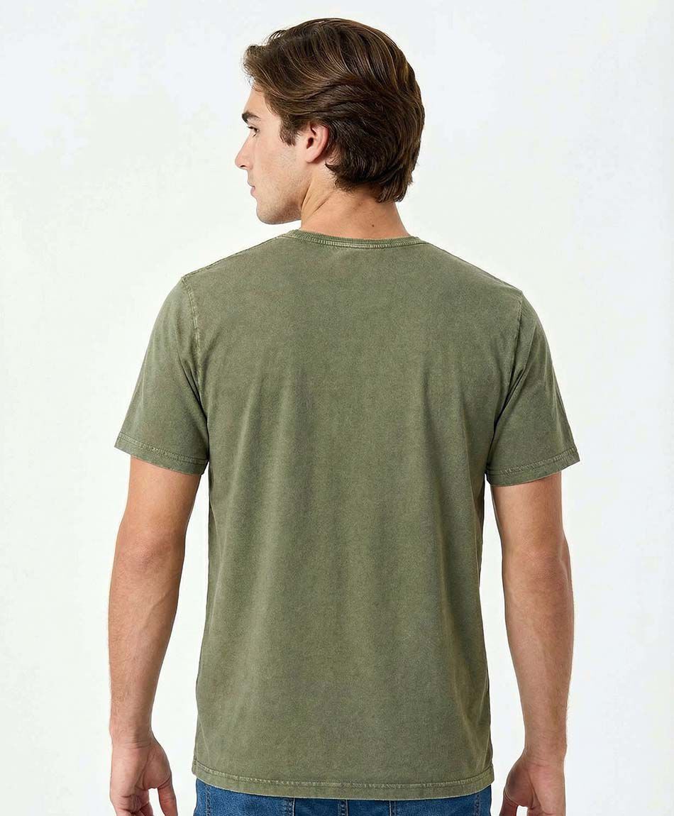 Polera hombre mini print