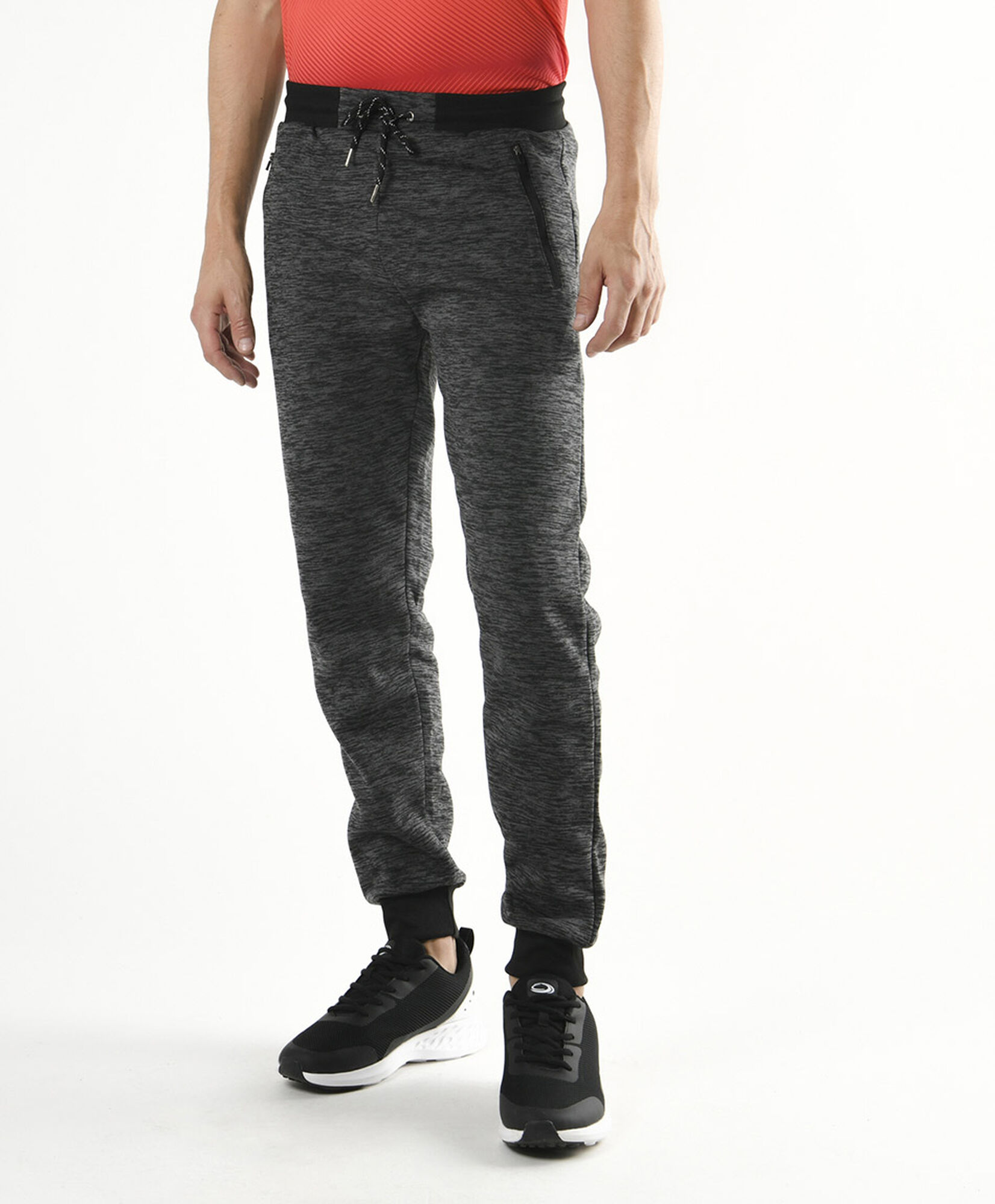 Pantalón de buzo hombre contraste Pantalón de buzo hombre contraste