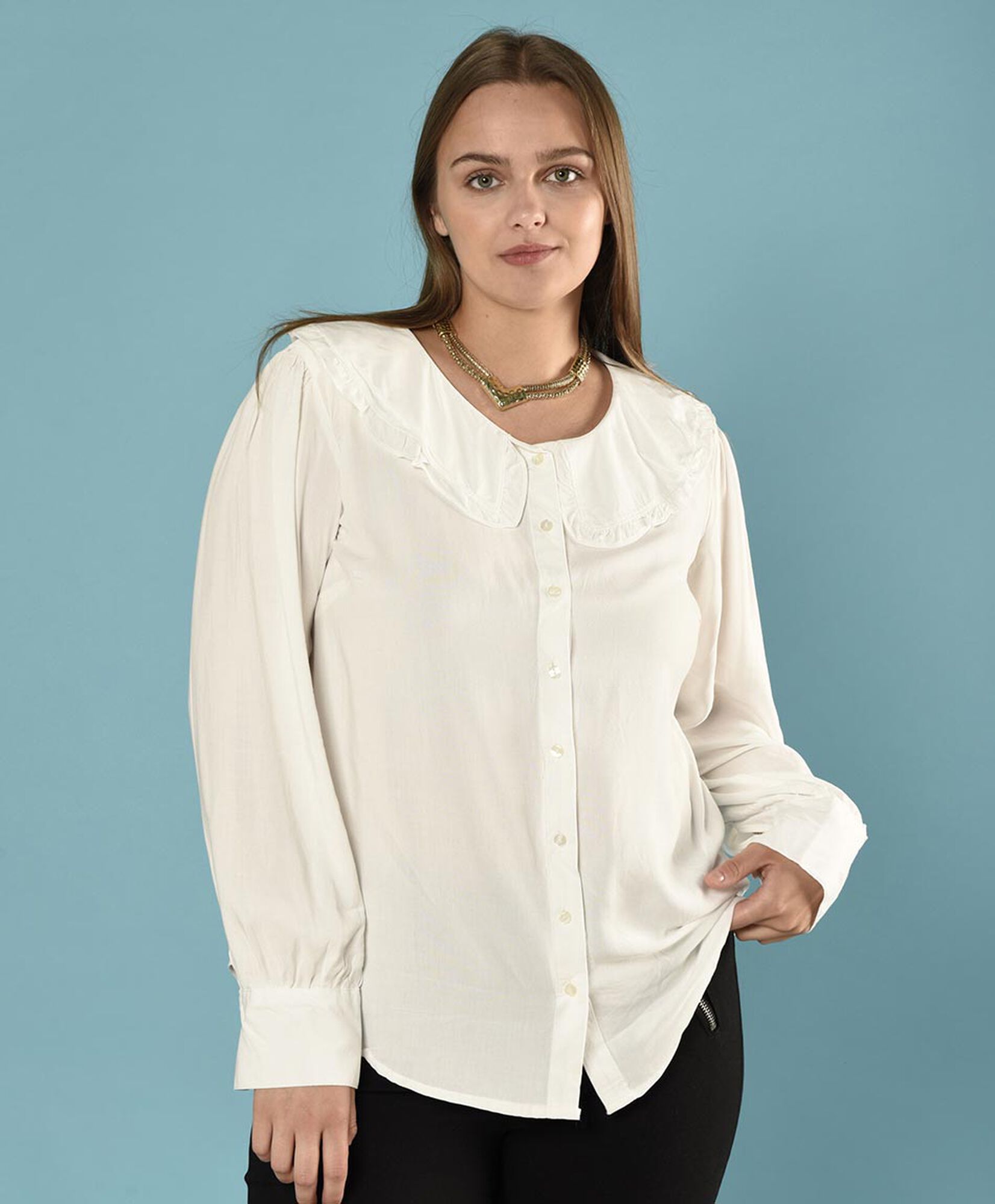 Blusa cuello bobo Blusa cuello bobo