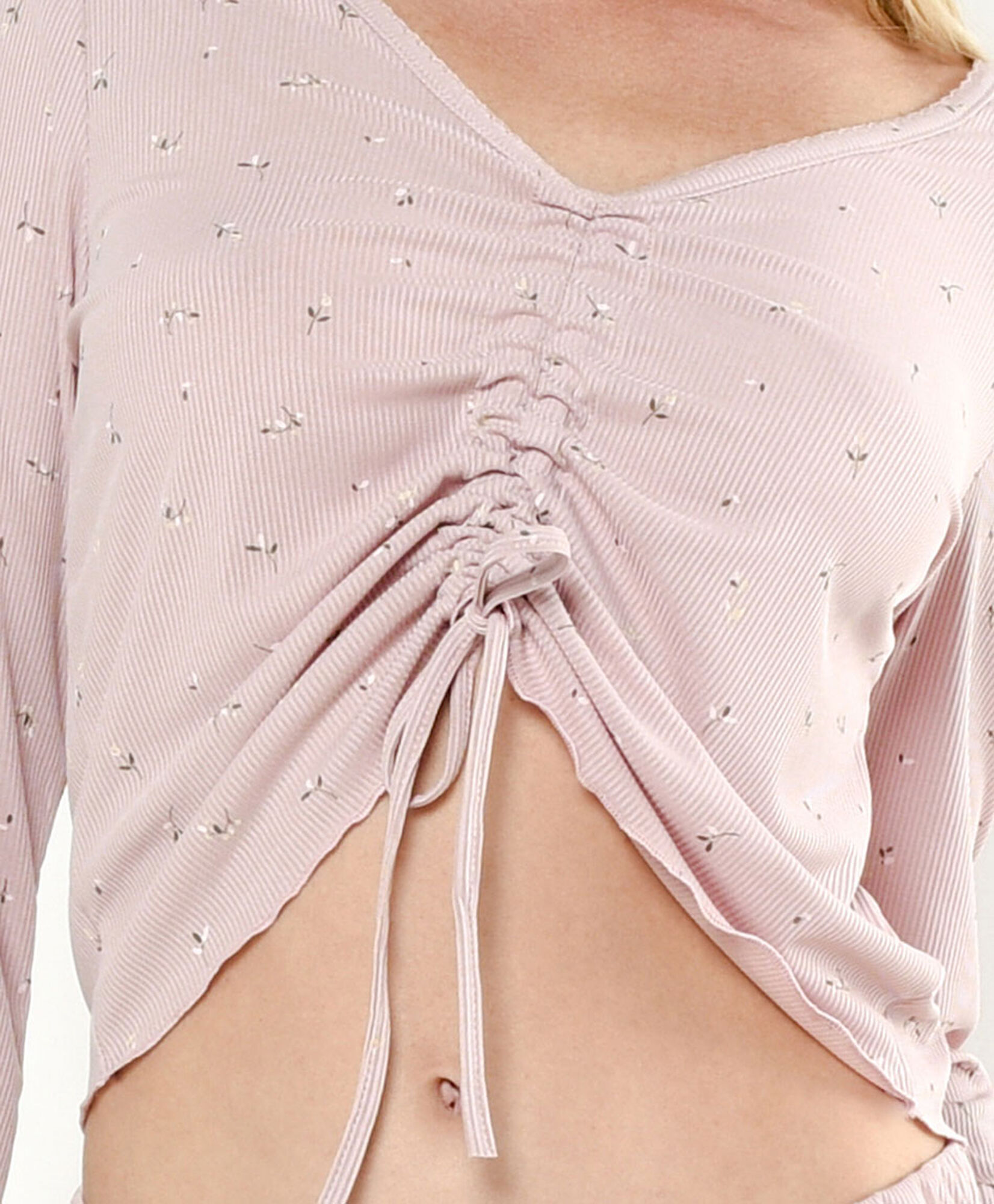 Pijama mujer florcitas amarra Pijama mujer florcitas amarra
