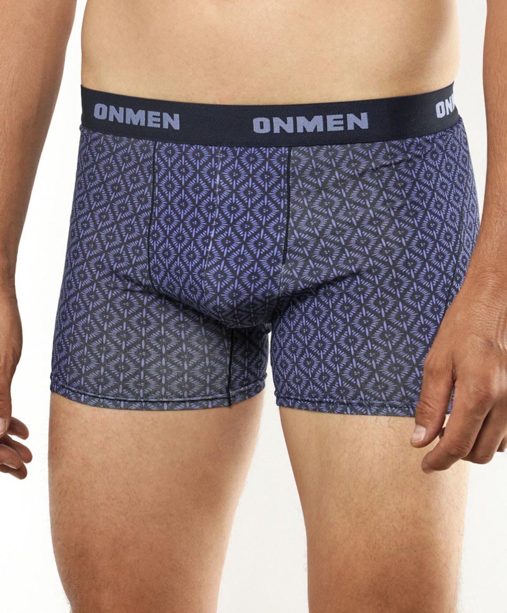 Pack 2 boxer hombre liso y print Pack 2 boxer hombre liso y print