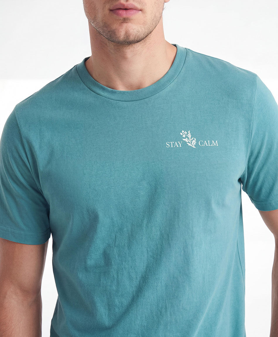 Polera hombre stay calm