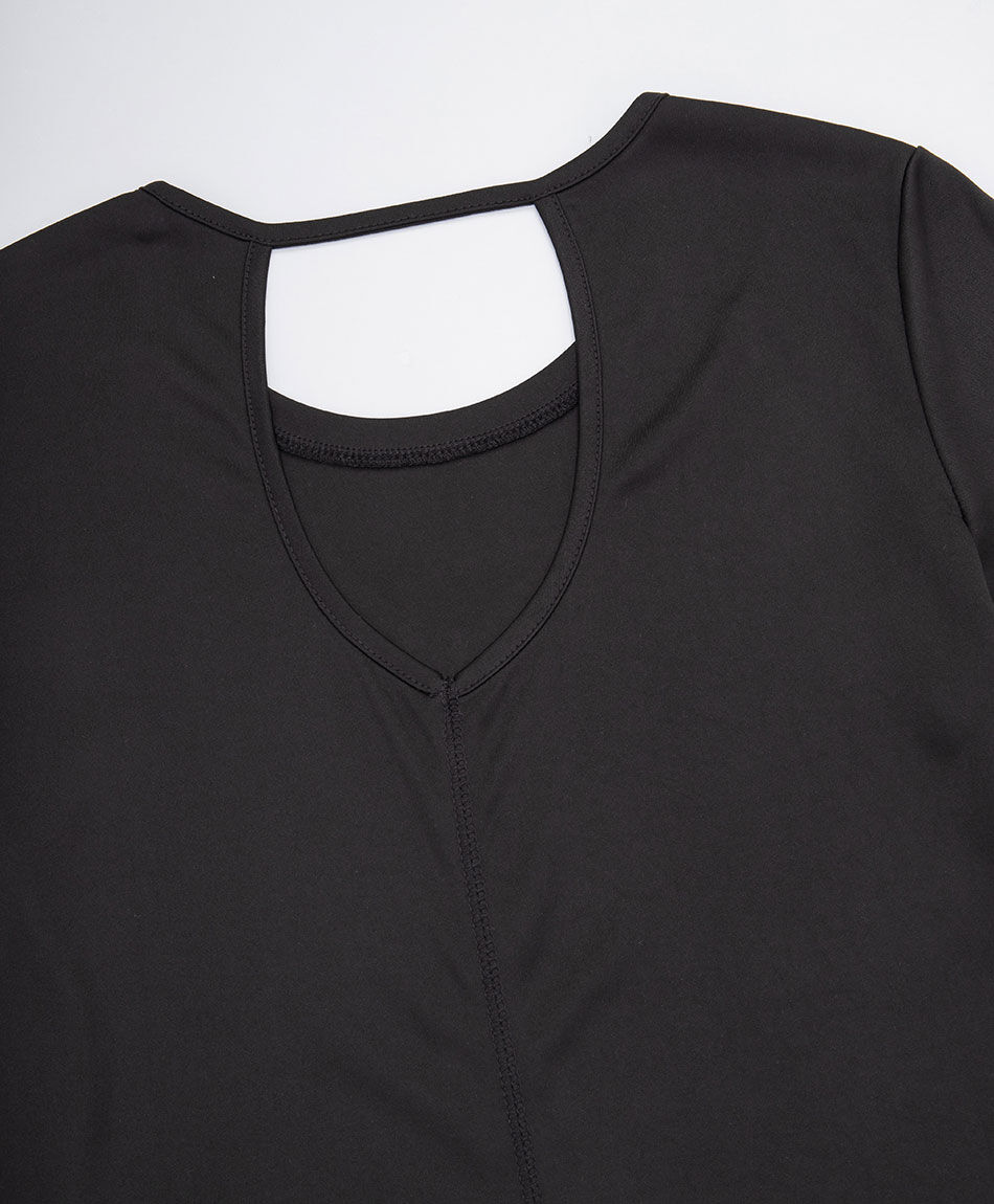 Polera deportiva mujer estrella dorada