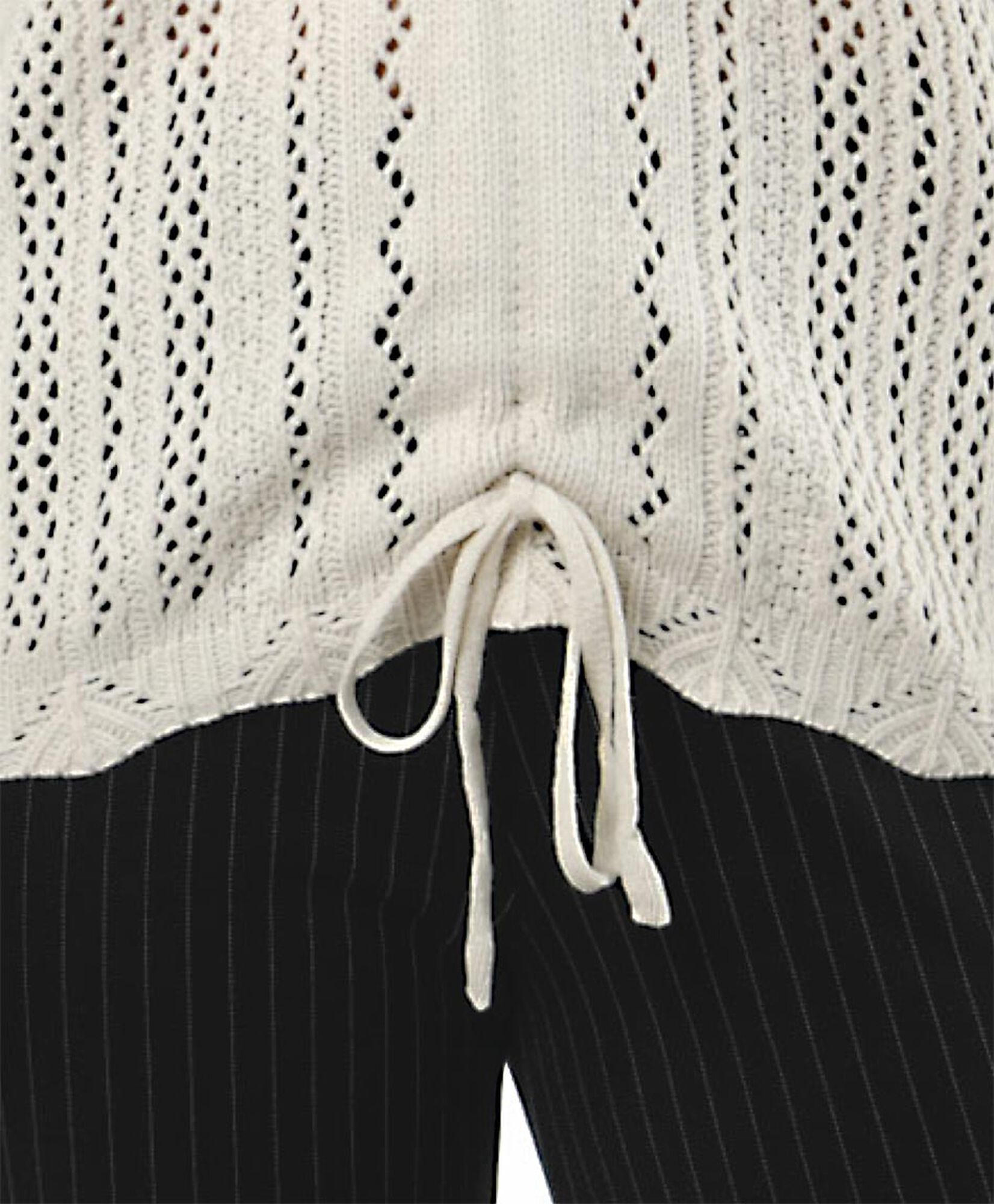 Sweater mujer calado lazo Sweater mujer calado lazo
