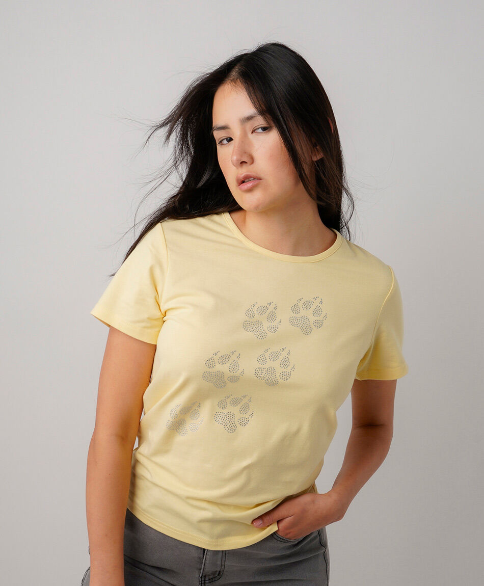 Polera mujer patitas