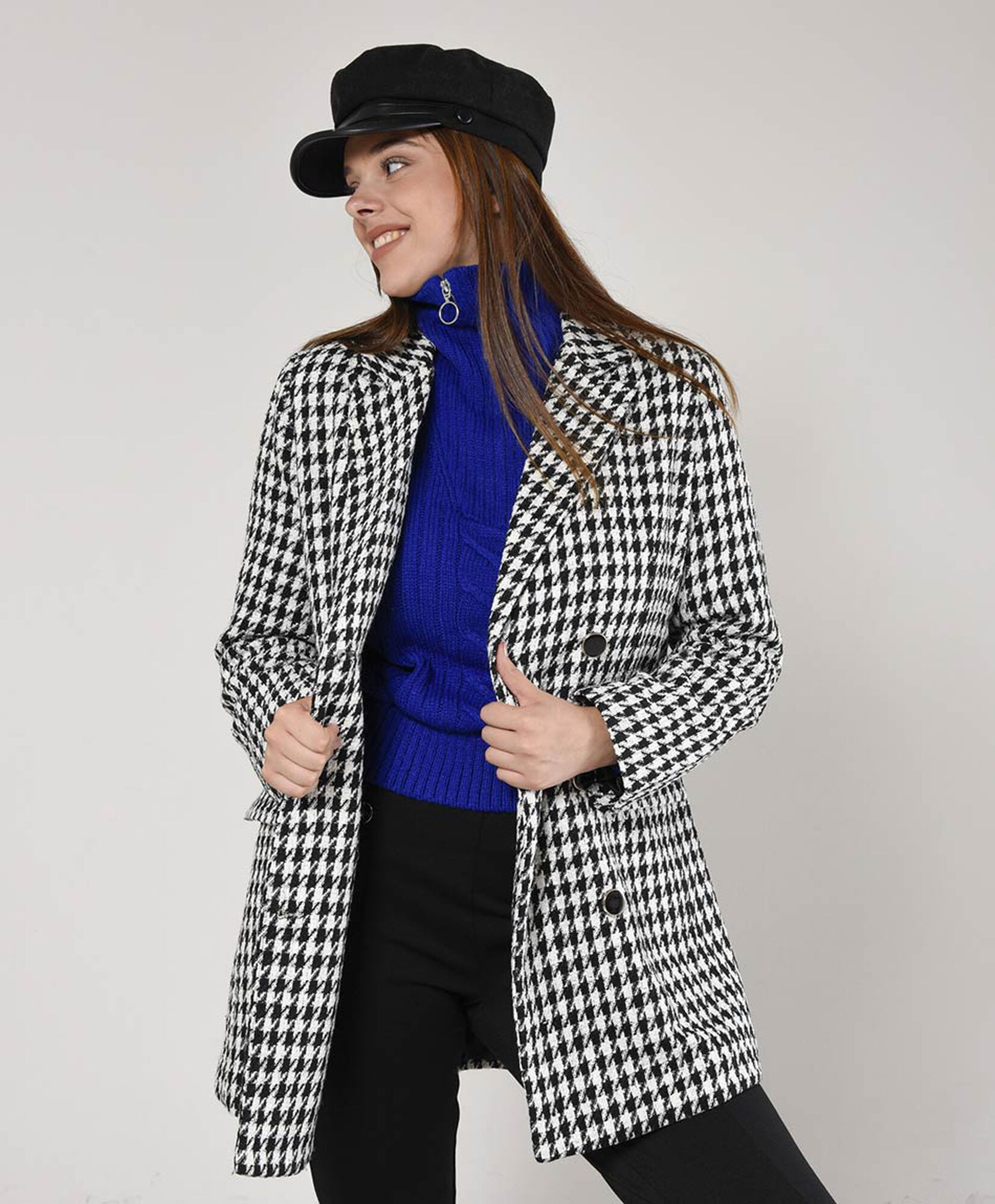 Chaqueta mujer pied de poule Chaqueta mujer pied de poule