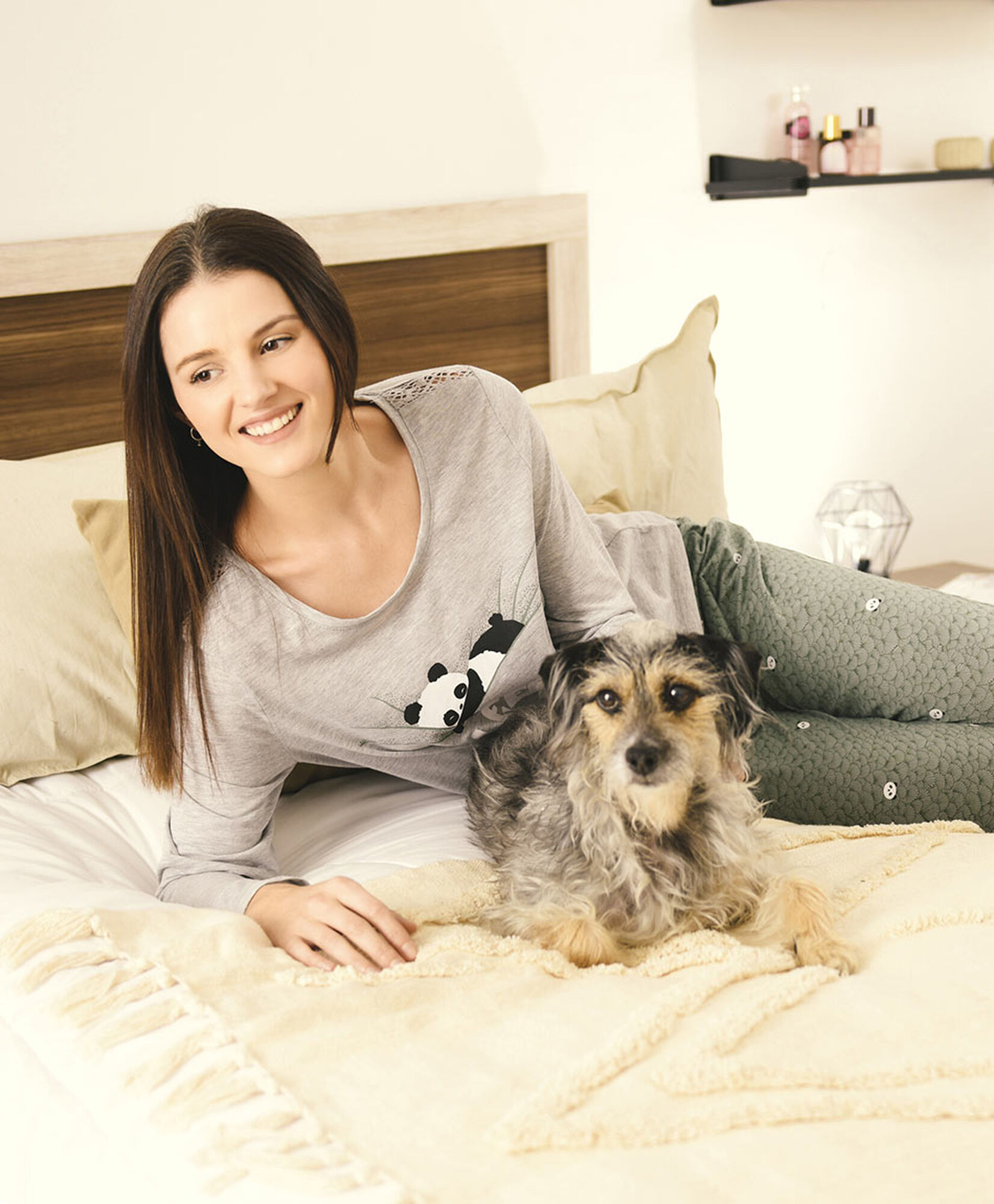 Pijama mujer panda 2 piezas Pijama mujer panda 2 piezas