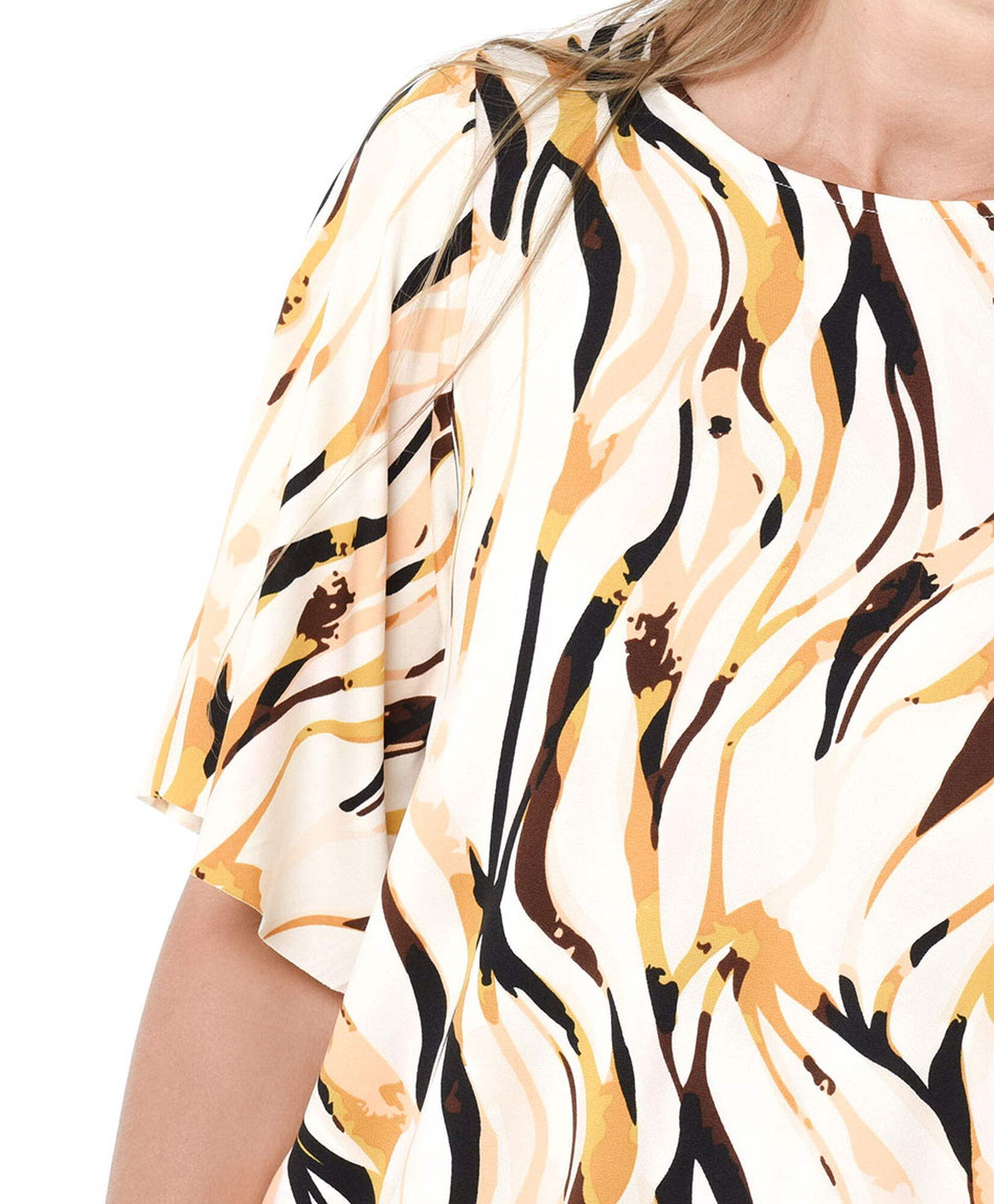 Polera mujer estampada espiral Polera mujer estampada espiral
