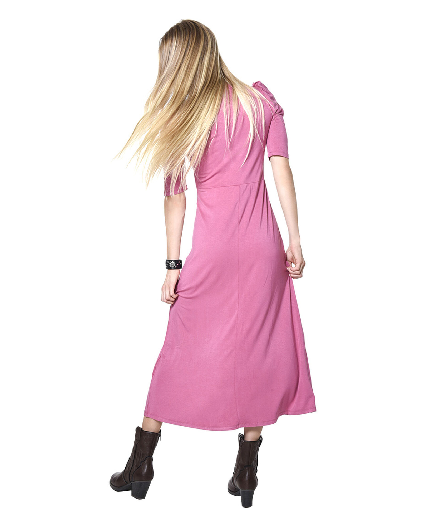 Vestido manga recogida Vestido manga recogida