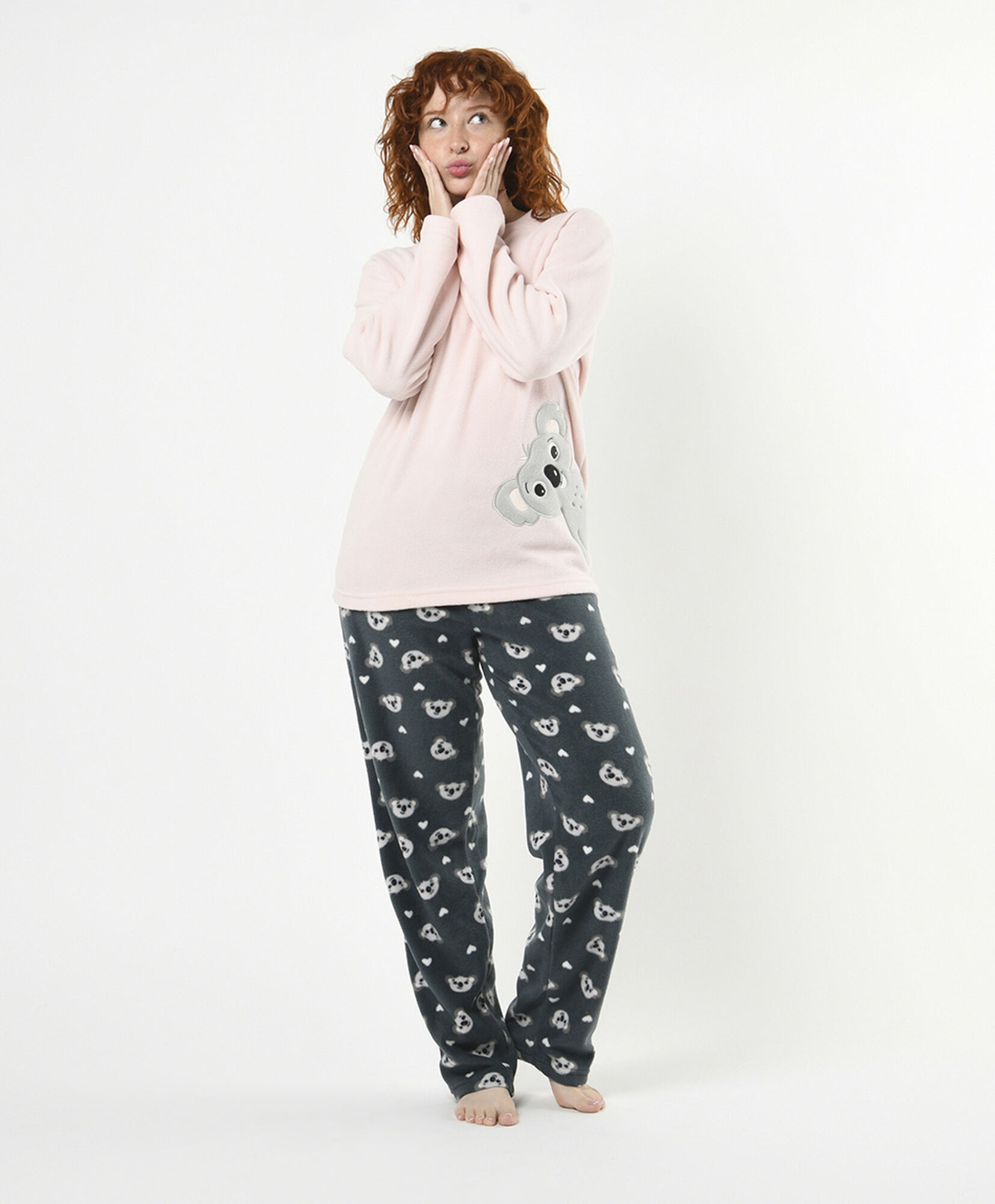 Pijama mujer caras de koala Pijama mujer caras de koala