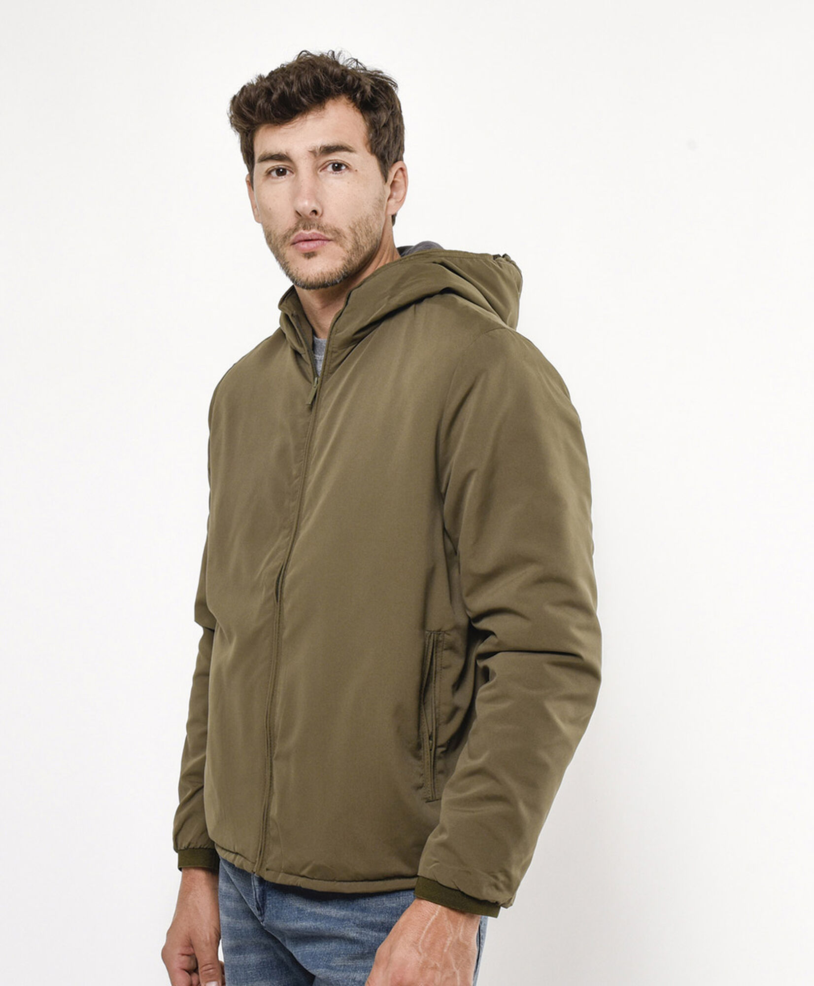 Parka hombre lisa Parka hombre lisa