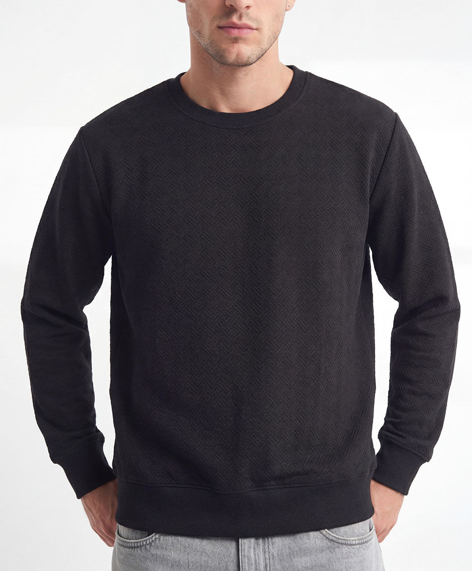 Sweater hombre jacquard