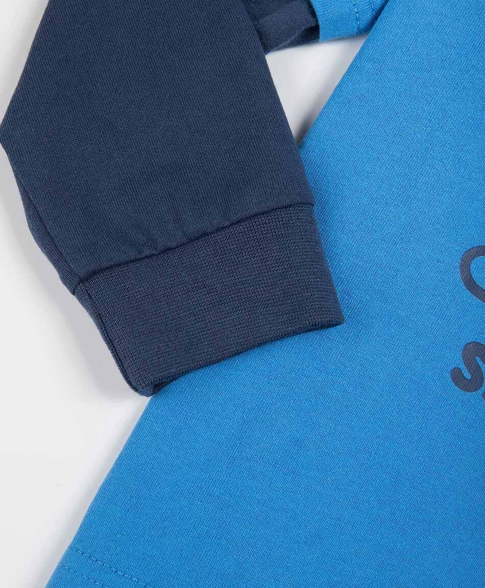 Polera beb&eacute; manga larga dino skate