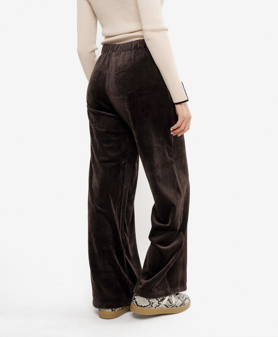 Pantal&oacute;n mujer ancho corderoy