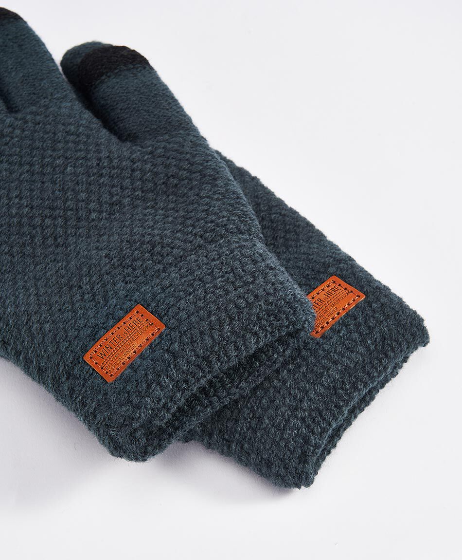 Guantes mujer tejido