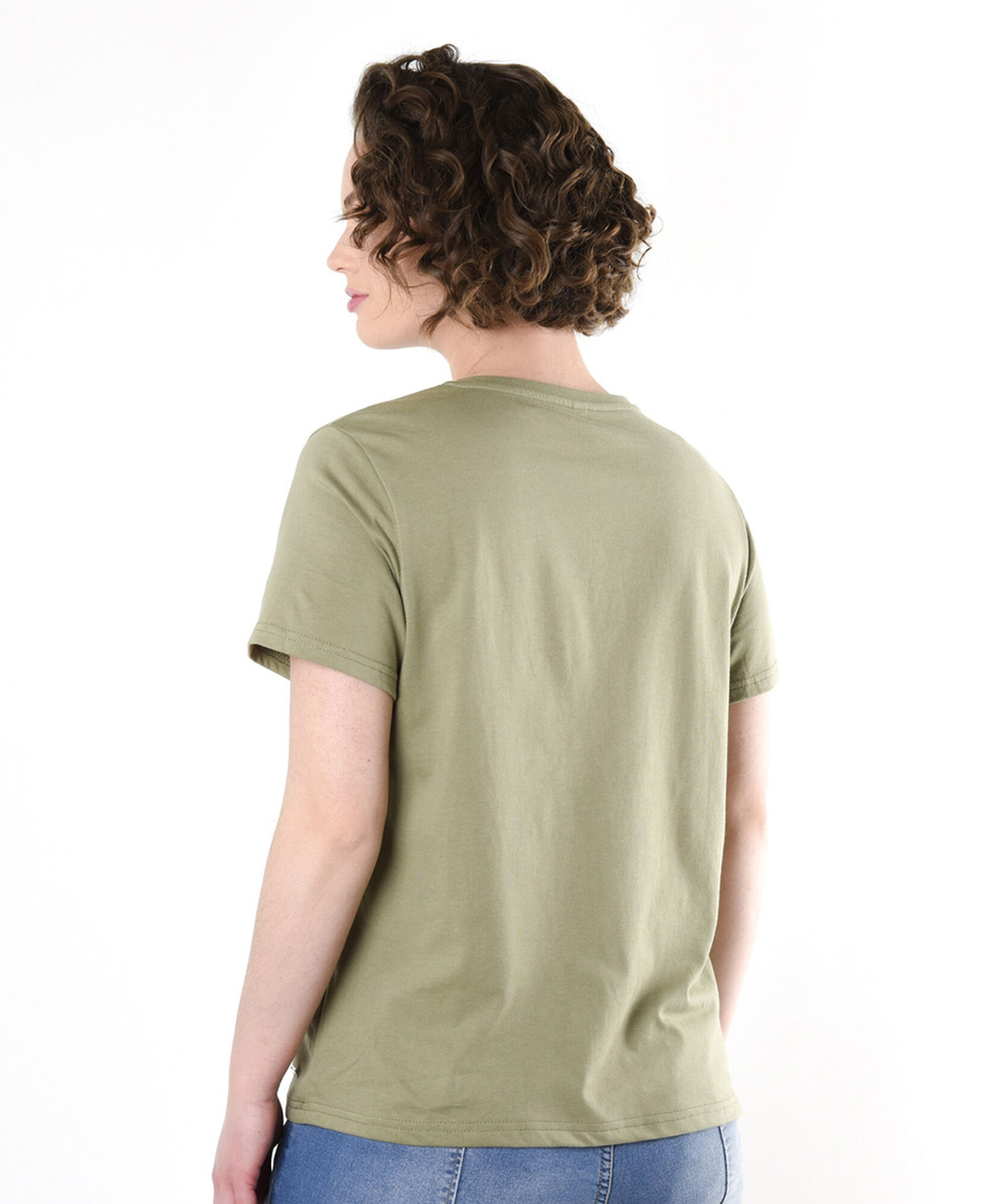 Polera mujer estampado botánico Polera mujer estampado botánico