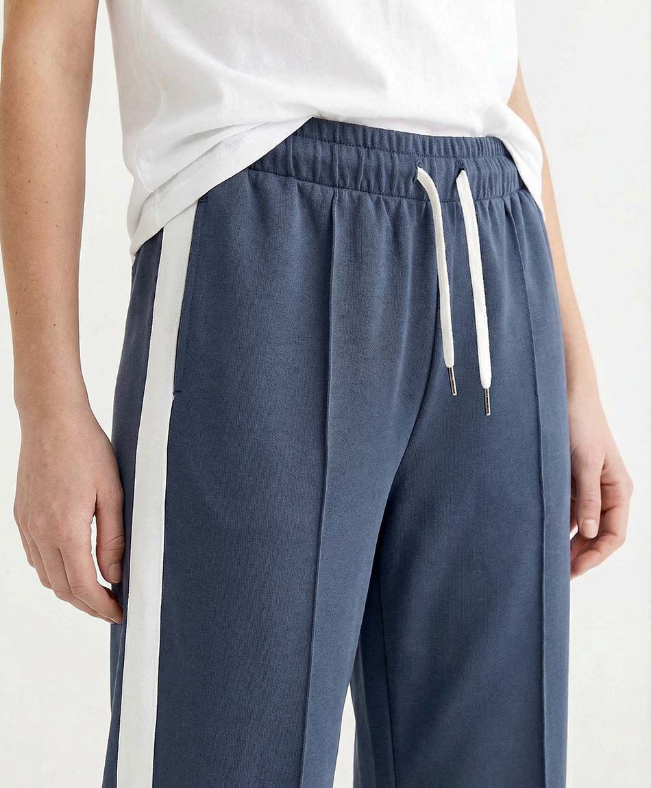 Pantalon deportivo mujer rectos blue