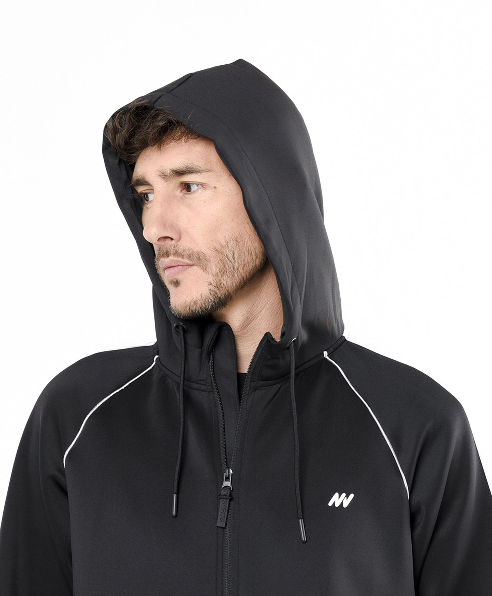 Polerón deportivo hombre piping Polerón deportivo hombre piping