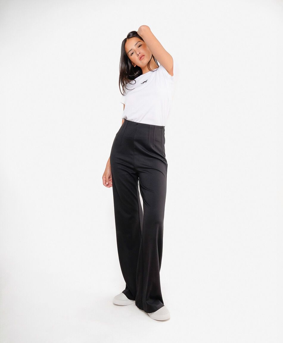 Pantal&oacute;n mujer jacquard