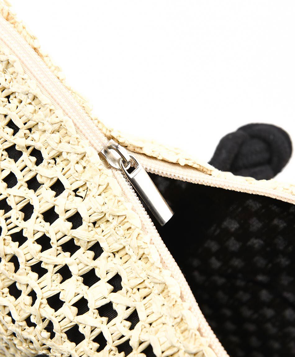 Bolso mujer playa estilo tejido