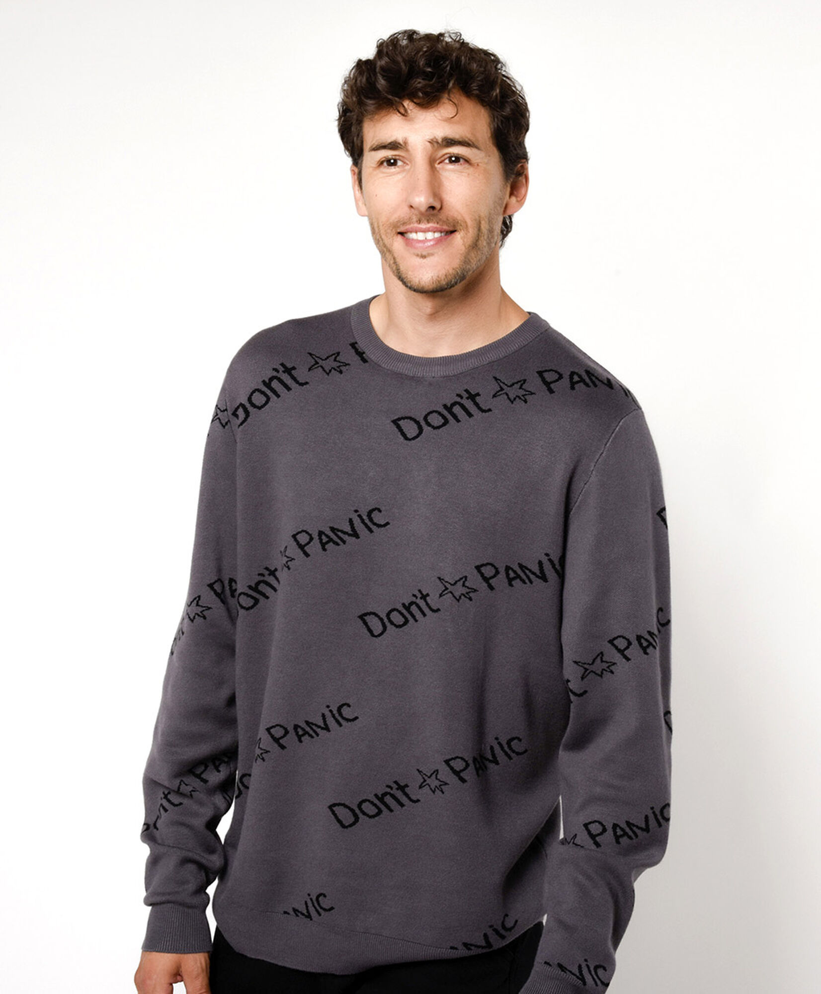 Sweater hombre frase estrella Sweater hombre frase estrella