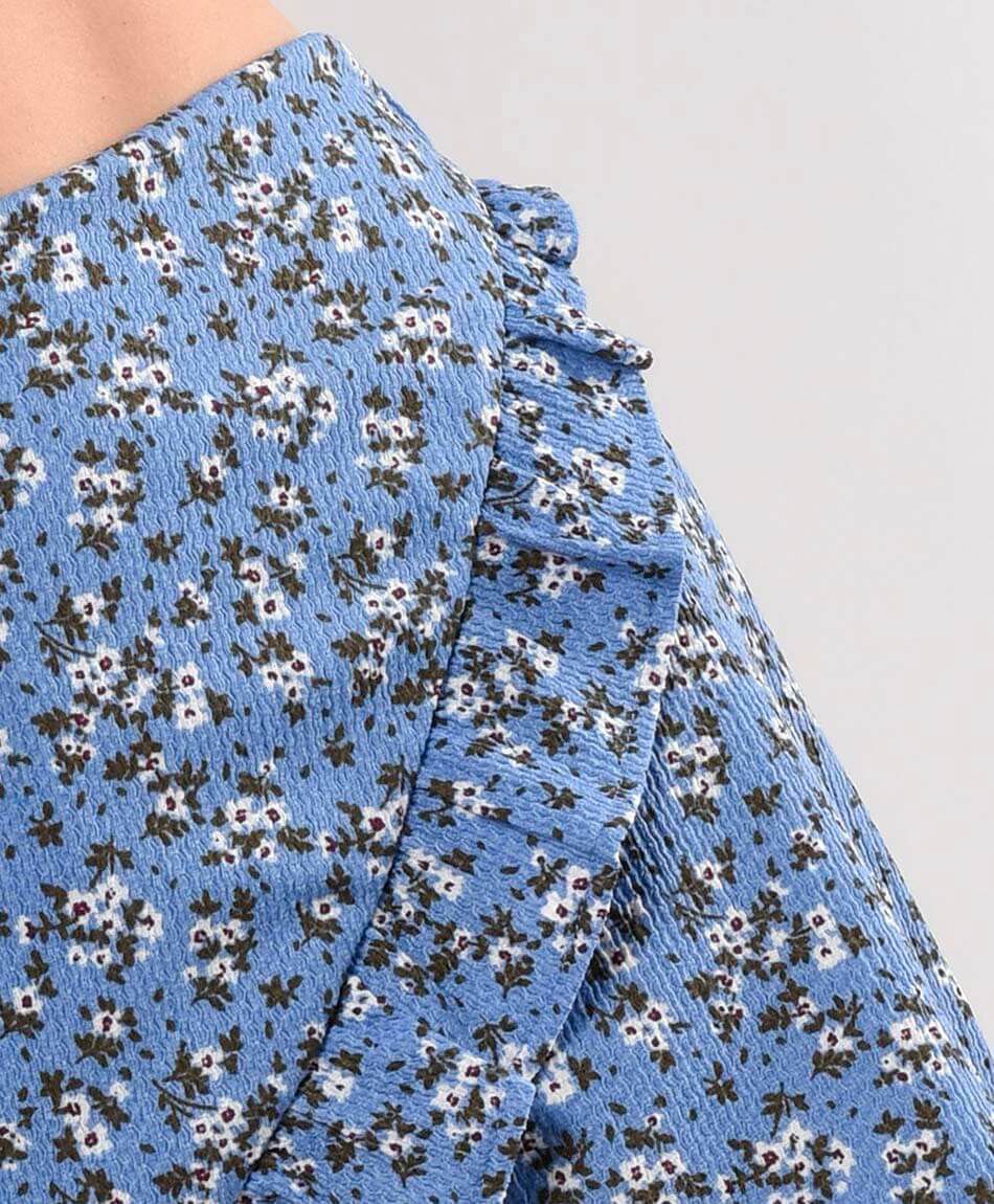 Short mujer estampado floreado
