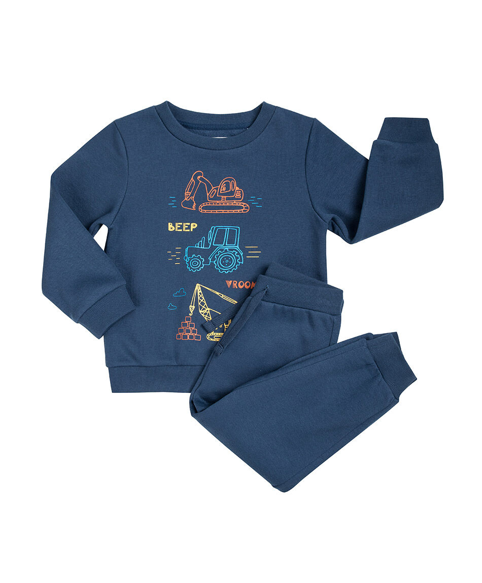 Set buzo beb&eacute; construcci&oacute;n