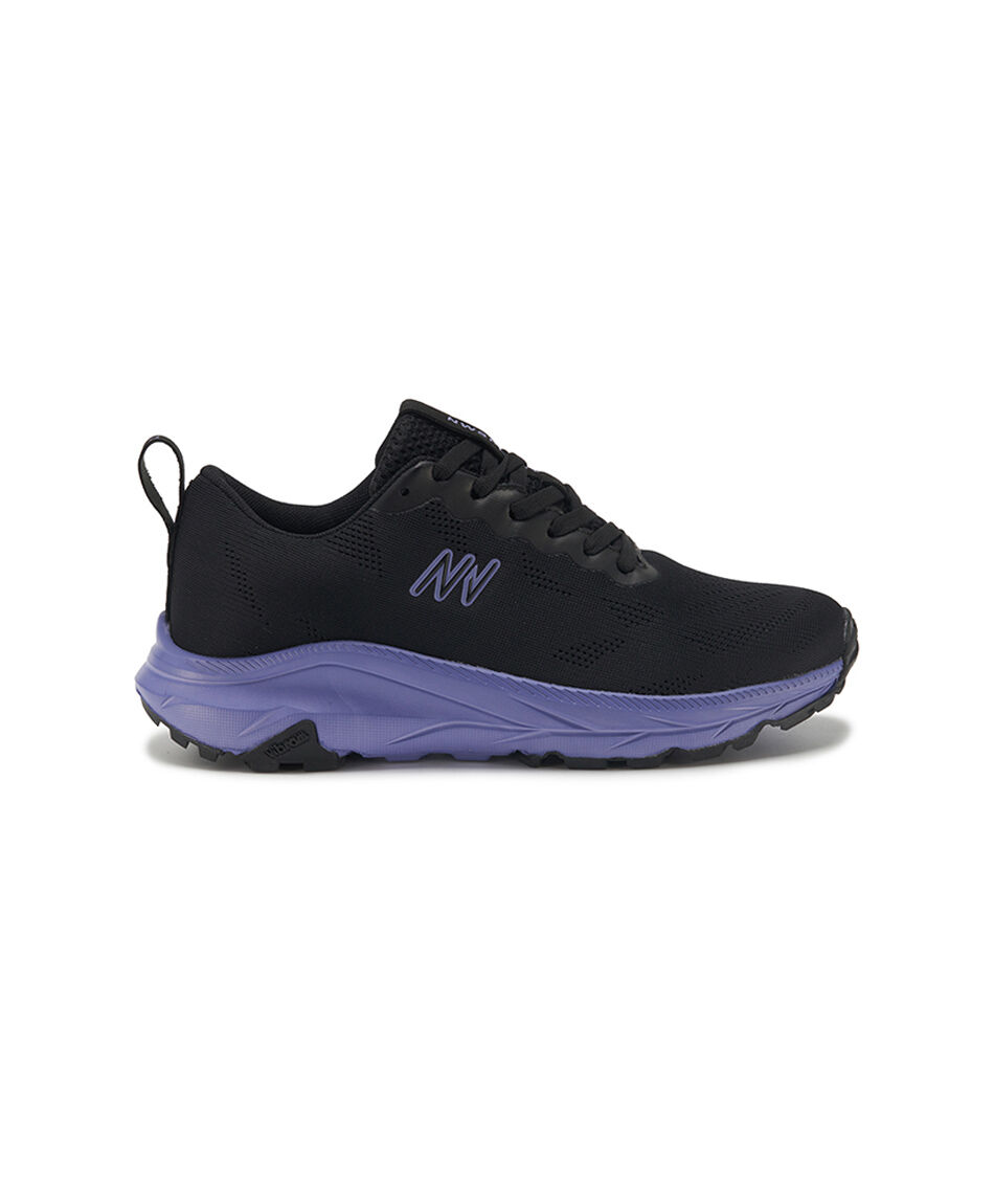 Zapatilla deportiva mujer plataforma lila