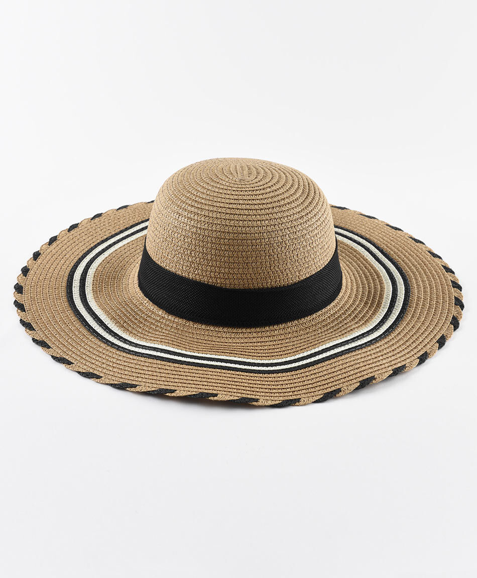 Sombrero mujer l&iacute;neas