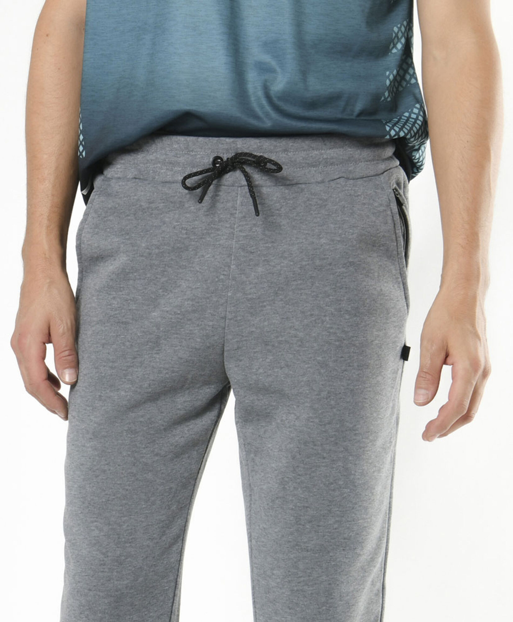 Pantalón deportivo hombre gris Pantalón deportivo hombre gris