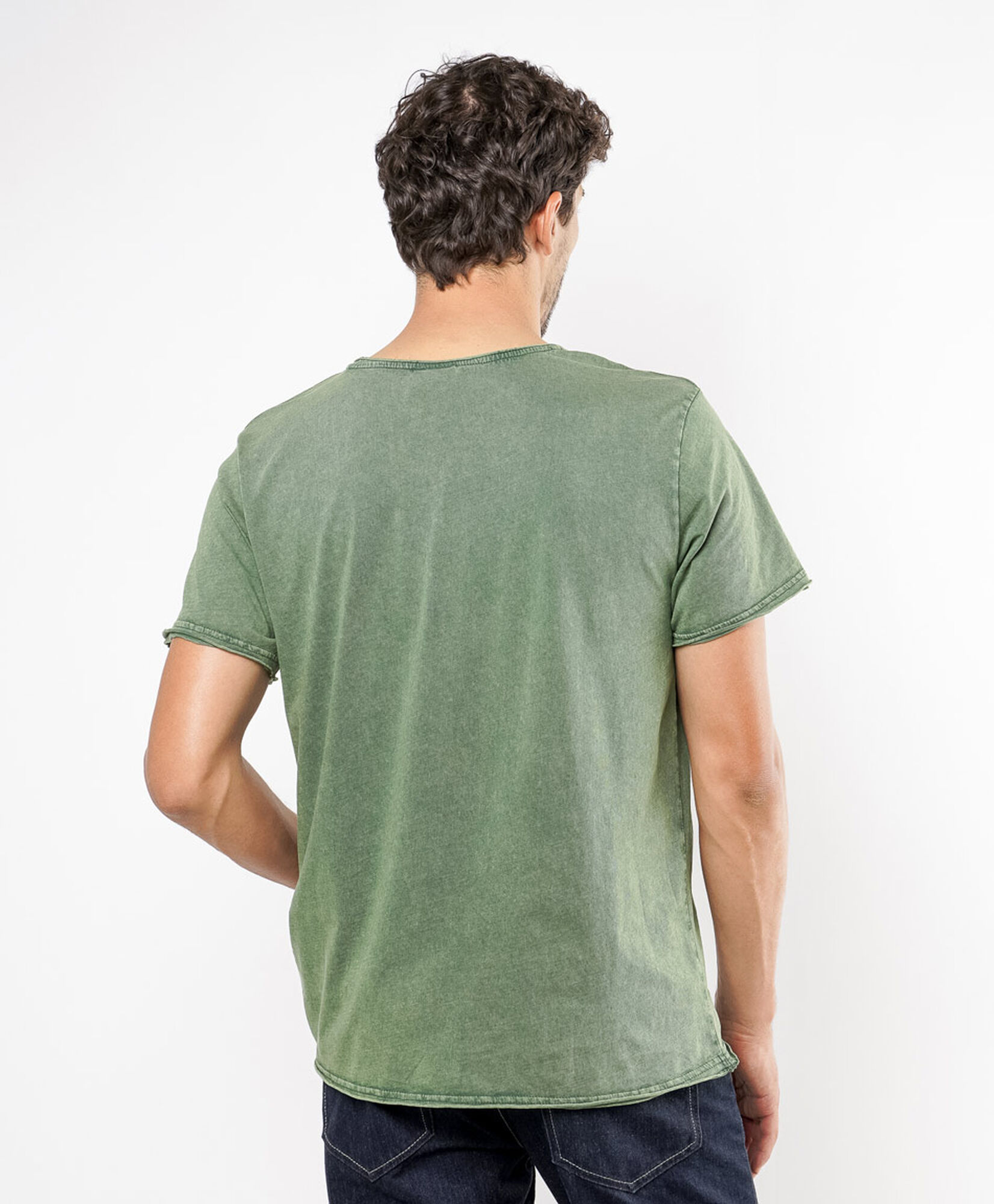 Polera hombre lisa bolsillo Polera hombre lisa bolsillo