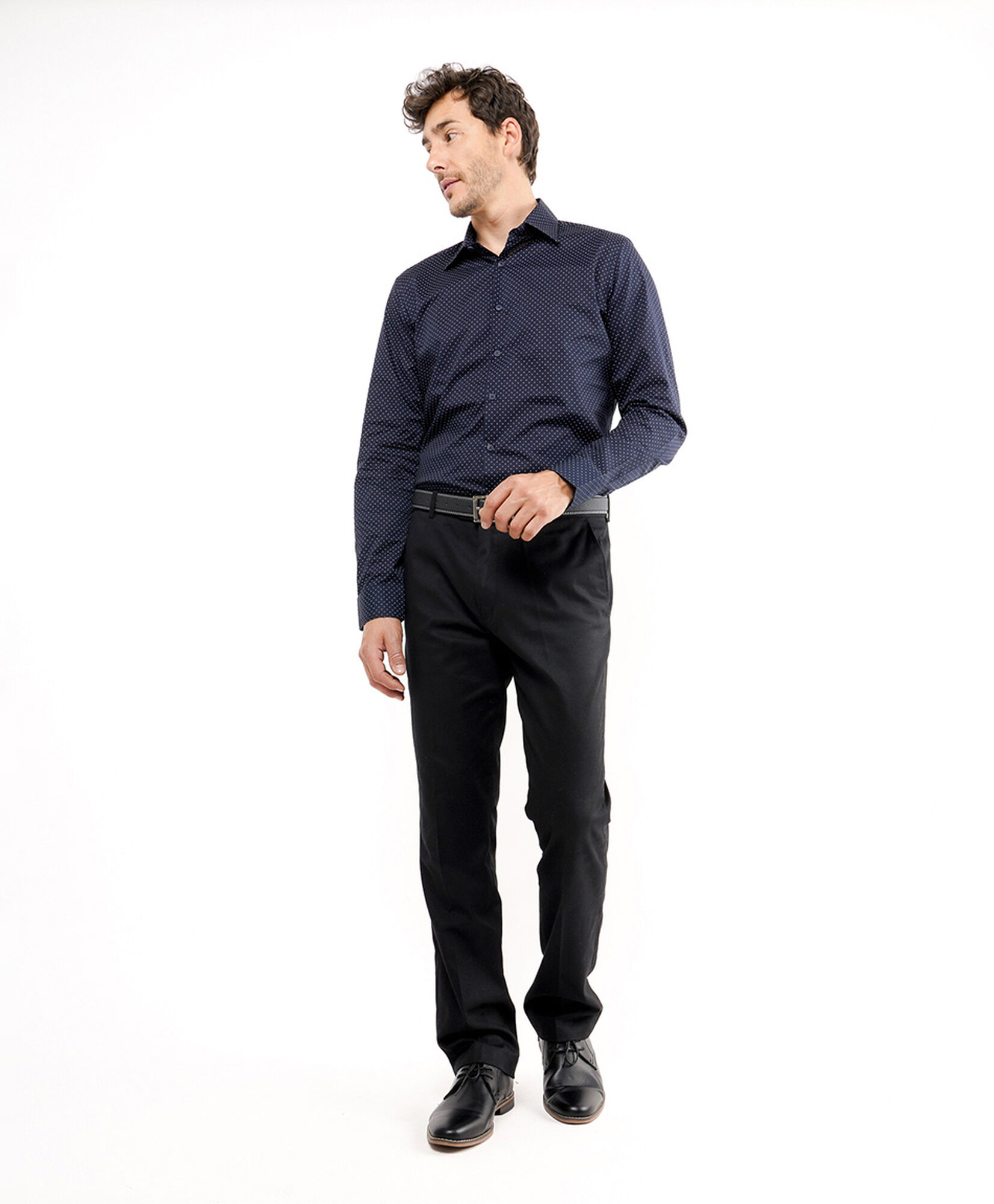 Camisa hombre formal puntos Camisa hombre formal puntos