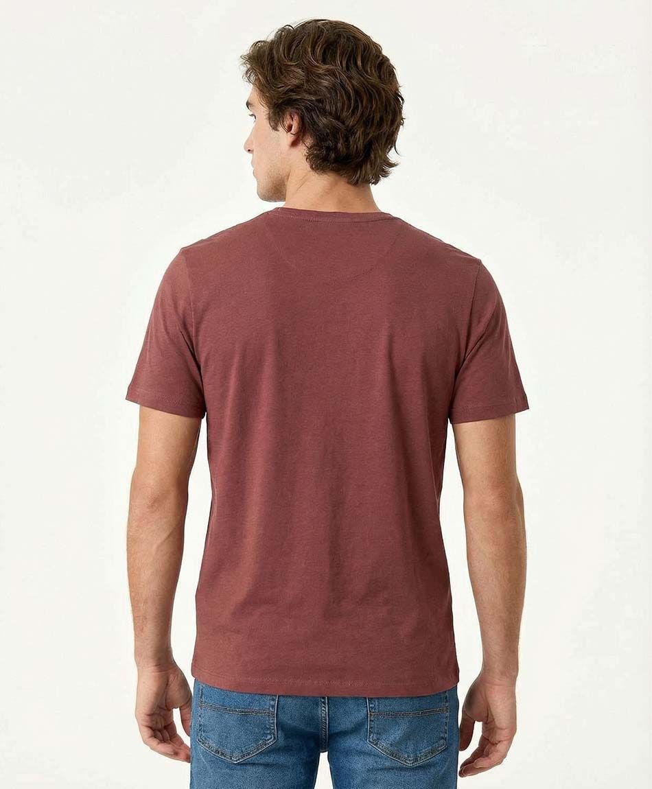 Polera hombre estampado auto