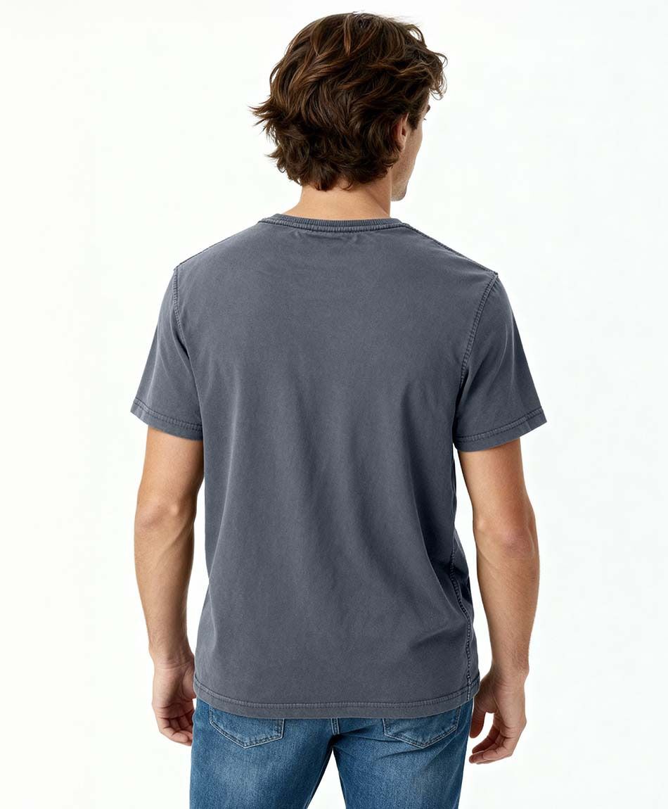 Polera hombre mini print