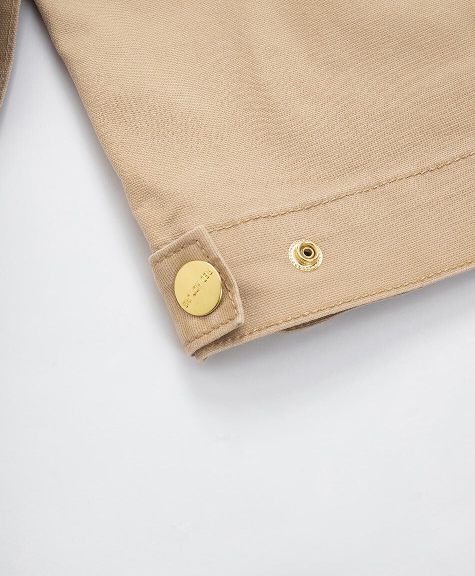 Chaqueta hombre  canvas light brown