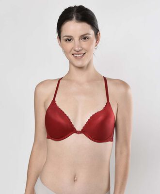 Sostén mujer encajes espalda