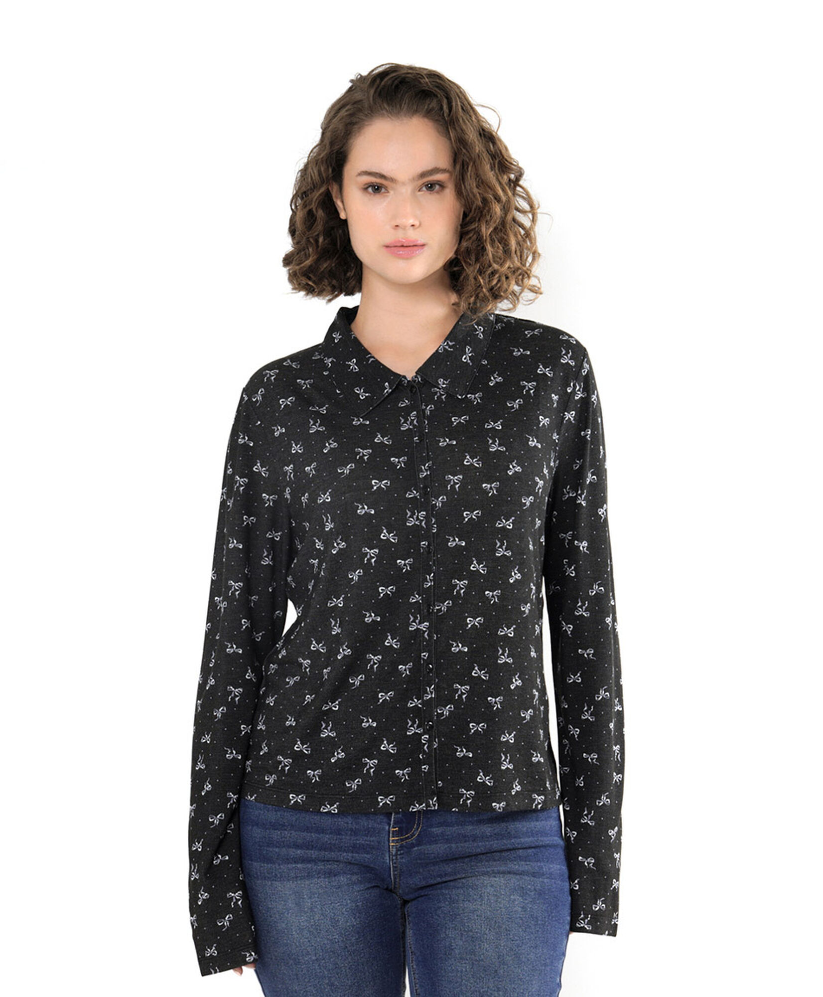 Blusa mujer cintas coquette Blusa mujer cintas coquette