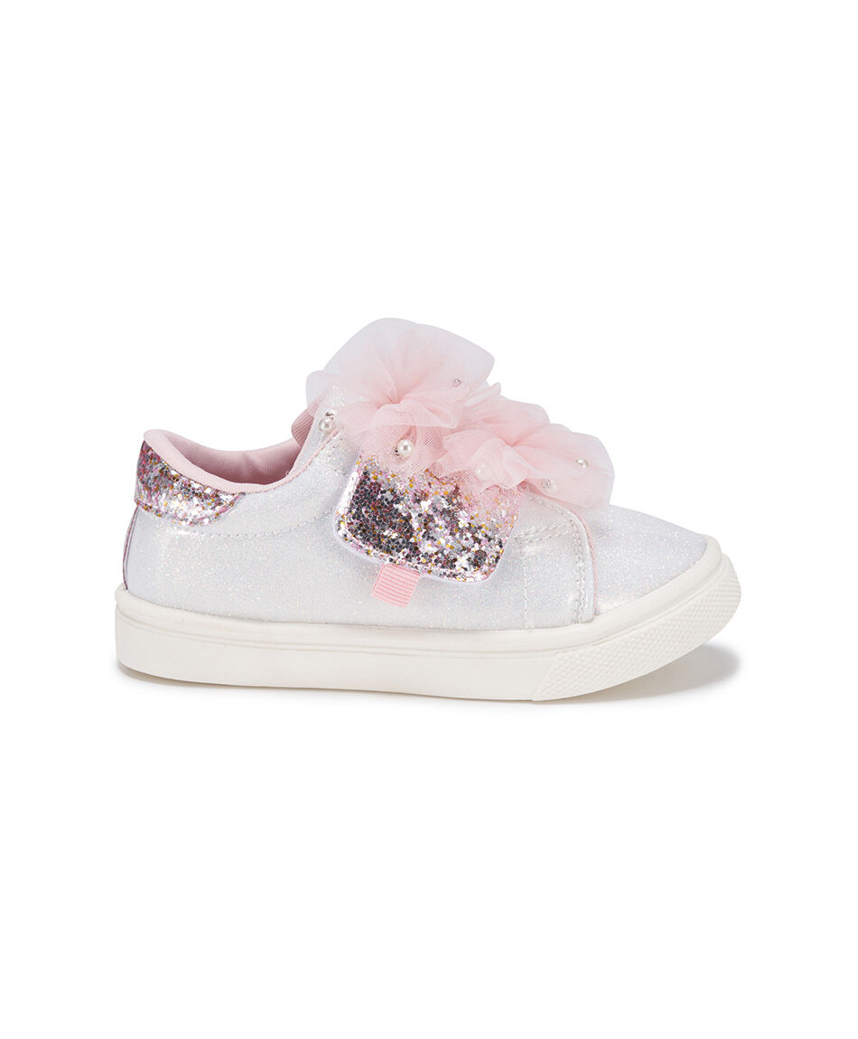 Zapatilla infantil (20 a 25) rosa tul