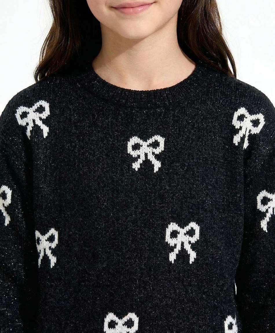 Sweater ni&ntilde;a cintas