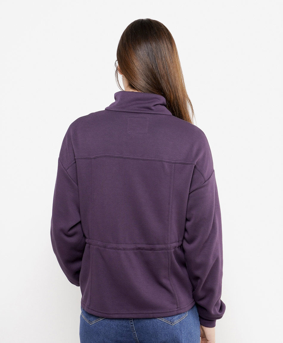 Chaqueta mujer lazo cintura