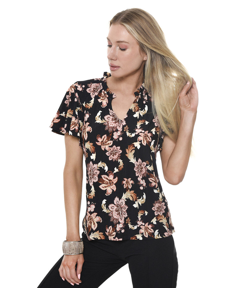 Polera estampada