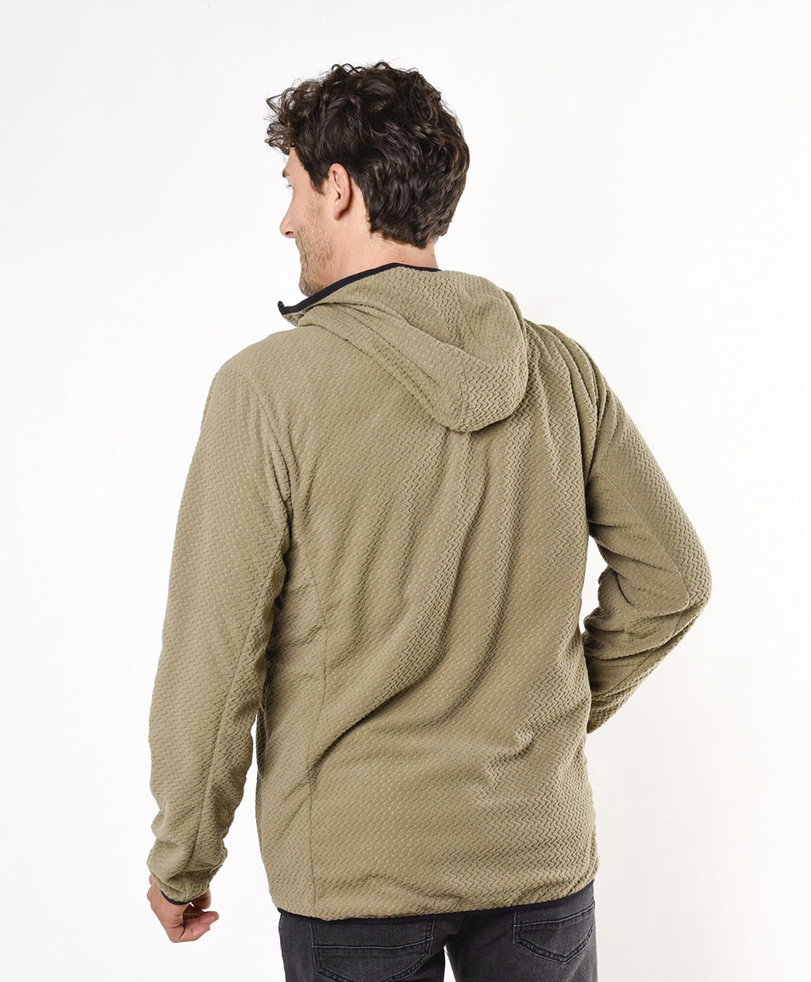 Polerón hombre outdoor textura Polerón hombre outdoor textura