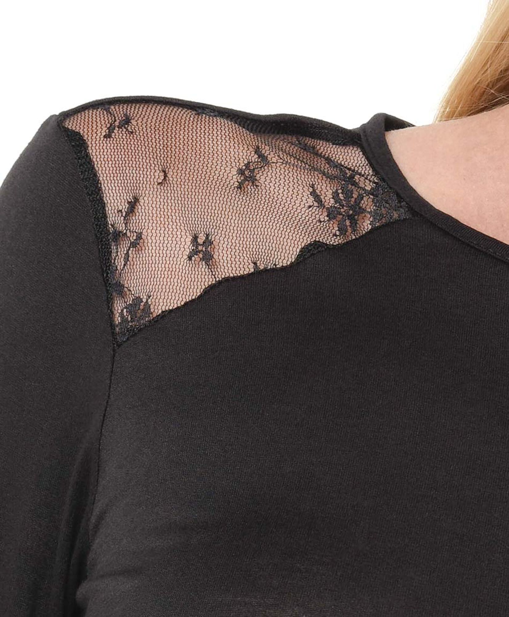 Polera mujer transparencia hombros Polera mujer transparencia hombros