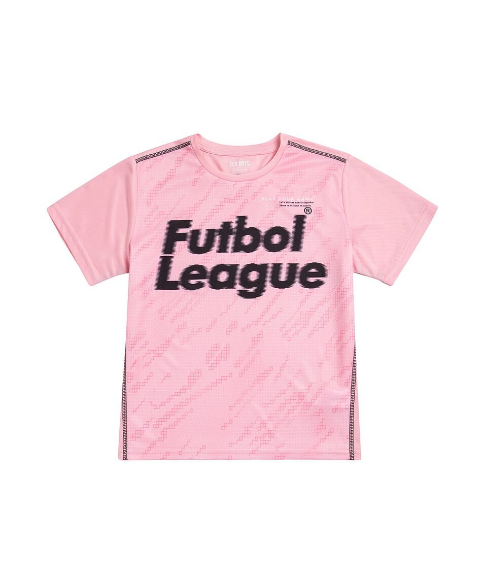Polera ni&ntilde;o f&uacute;tbol league