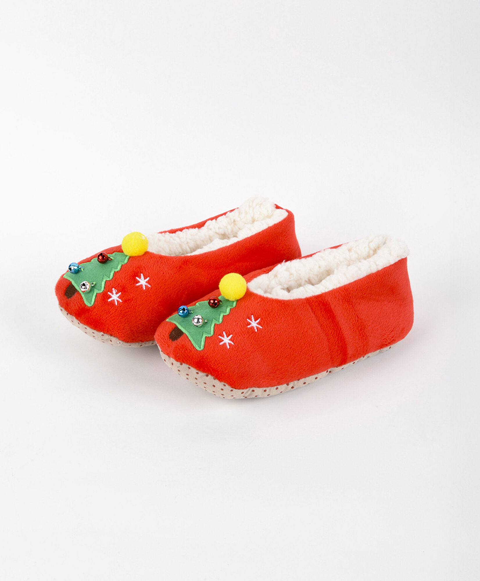 Pantufla infantil navidad árbol Pantufla infantil navidad árbol