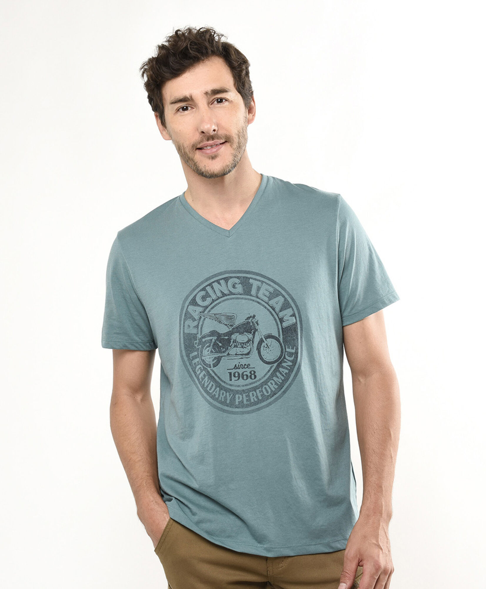 Polera hombre racing team Polera hombre racing team